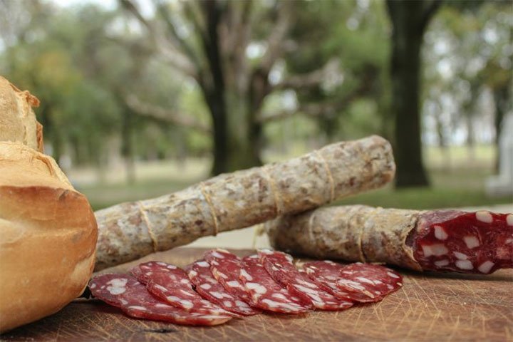 Fiesta Nacional del Salame Quintero 2026 en el Parque Municipal Independencia de Mercedes, Buenos Aires