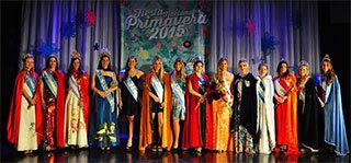 Eleccion de la Reina Nacional de la Primavera en Monte Hermoso, Buenos Aires